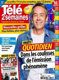 Tele 2 Semaines – 30 Janvier 2021