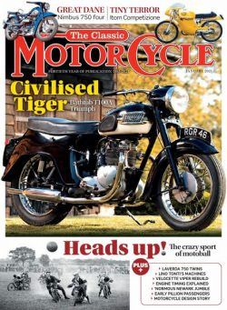 The Classic MotorCycle – January 2021