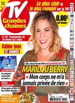 TV Grandes chaines – 20 Fevrier 2021