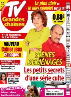 TV Grandes chaines – 6 Fevrier 2021