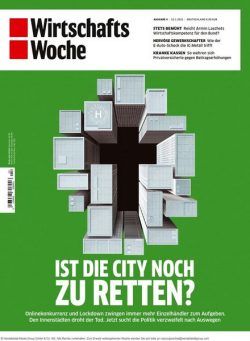 Wirtschaftswoche – 22 Januar 2021