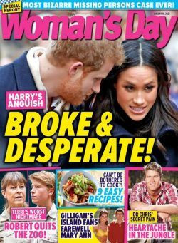 Woman’s Day Australia – January 18, 2021