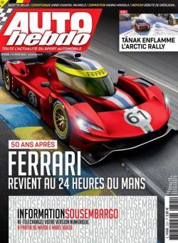 Auto Hebdo – 3 Mars 2021