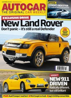 Autocar UK – 16 November 2011