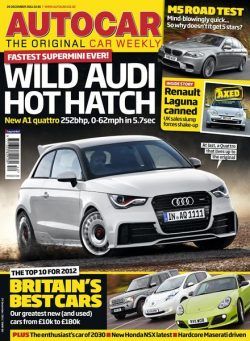 Autocar UK – 29 December 2011