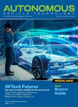 Autonomous Vehicle Technology – August 2020