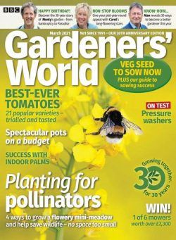 BBC Gardeners’ World – March 2021