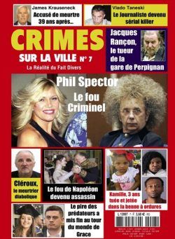 Crimes sur la Ville – N 7 2021