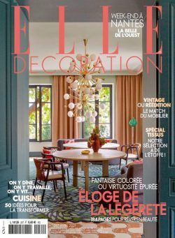 Elle Decoration France – avril 2021