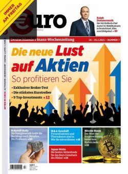 Euro am Sonntag – 19 Februar 2021