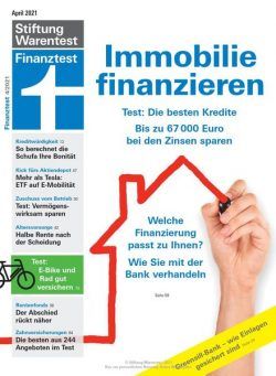 Finanztest – April 2021