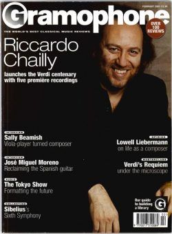 Gramophone – February 2001