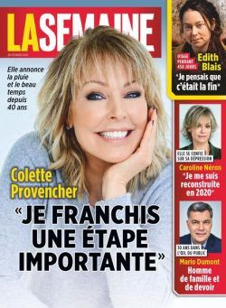 La Semaine – fevrier 26, 2021