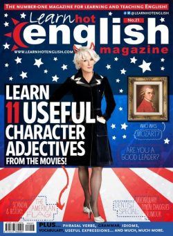 Learn Hot English – Issue 225 – February 2021