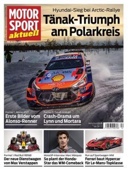 MOTORSPORT aktuell – 03 Marz 2021