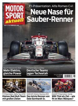 MOTORSPORT aktuell – 23 Februar 2021