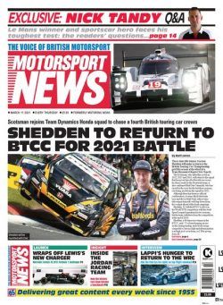 Motorsport News – March 11, 2021