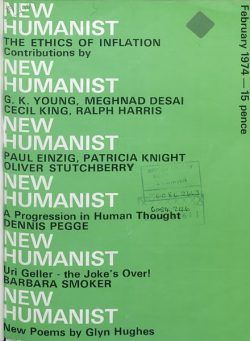 New Humanist – February 1974