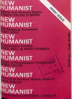 New Humanist – March 1973