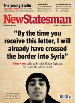 New Statesman – 31 October – 6 November 2014