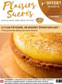 Plaisirs Sucres – N 16 2021