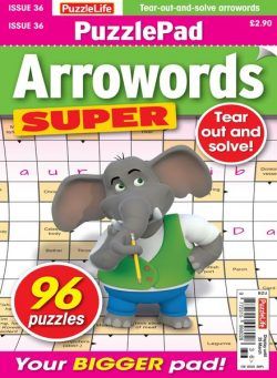 PuzzleLife PuzzlePad Arrowords Super – 25 February 2021