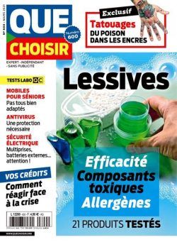 Que Choisir – Mars 2021