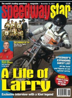 Speedway Star – November 15, 2014