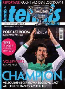 tennis MAGAZIN – 09 Marz 2021