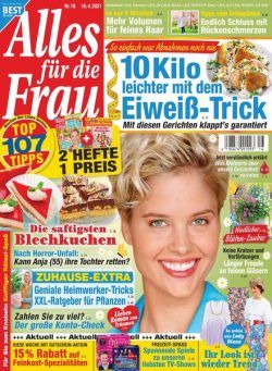 Alles fur die Frau – 16 April 2021