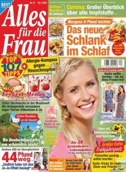 Alles fur die Frau – 19 Marz 2021