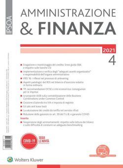 Amministrazione & Finanza – Aprile 2021