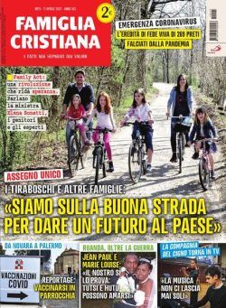 Famiglia Cristiana – 11 Aprile 2021