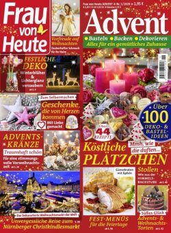 Frau von heute Advent – Januar 2020