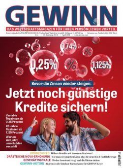 Gewinn – April 2021