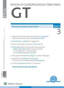 GT Rivista di Giurisprudenza Tributaria – Marzo 2021