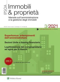 Immobili & proprieta – Marzo 2021