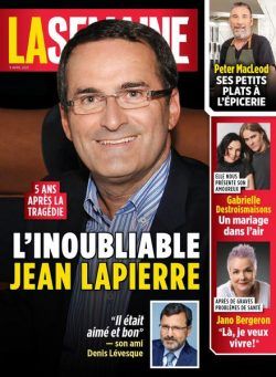 La Semaine – avril 09, 2021