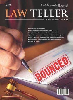 Lawteller – April 2021