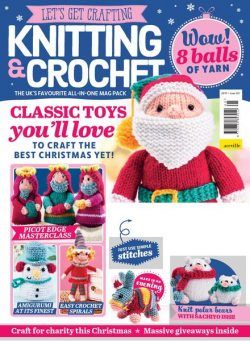 Let’s Get Crafting Knitting & Crochet – Issue 105 – September 2018