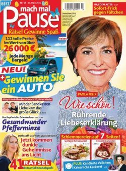 Mach mal Pause – 30 Marz 2021