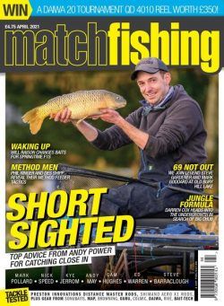 Match Fishing – April 2021