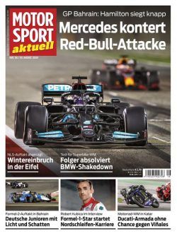 MOTORSPORT aktuell – 29 Marz 2021