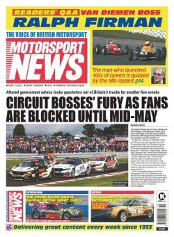 Motorsport News – April 15, 2021