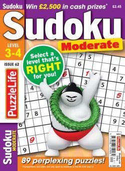 PuzzleLife Sudoku Moderate – April 2021