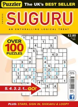 Puzzler Suguru – March 2021