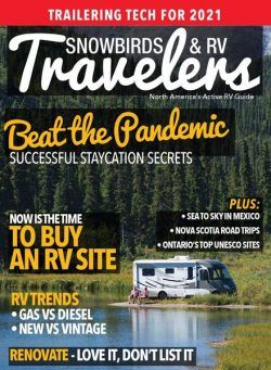 Snowbirds & RV Travelers – February-March 2021