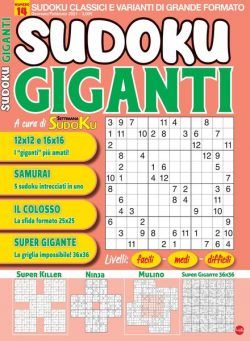 Sudoku Giganti – dicembre 2020