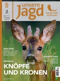 Unsere Jagd – Marz 2021