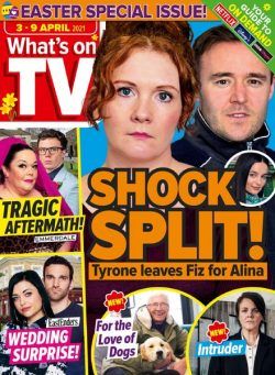 What’s on TV – 03 April 2021